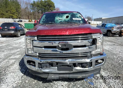 2019 Ford F250 Super Duty из США, поврежденный, VIN 1FT7W2BT4KEE02027